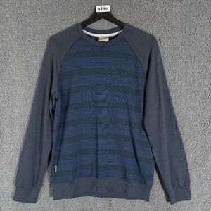 Icebreaker 100% Merino Wool Crewneck Sweatshirt Sweater - Men's Size M - Blue